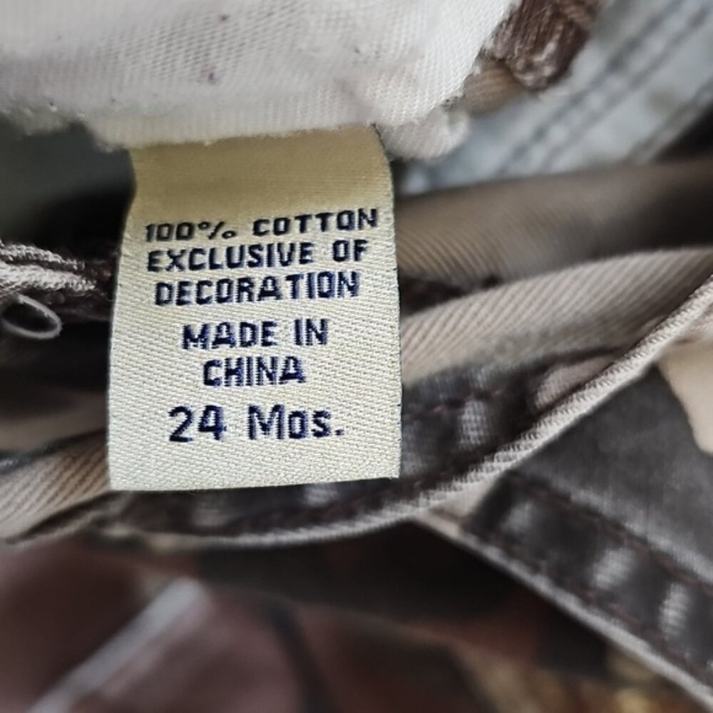 OshKosh Camo Overalls 24 Months - Picture 6 of 6